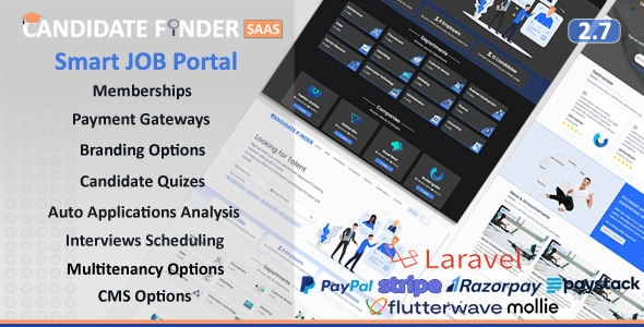 Job Portal SaaS (Candidate Finder)